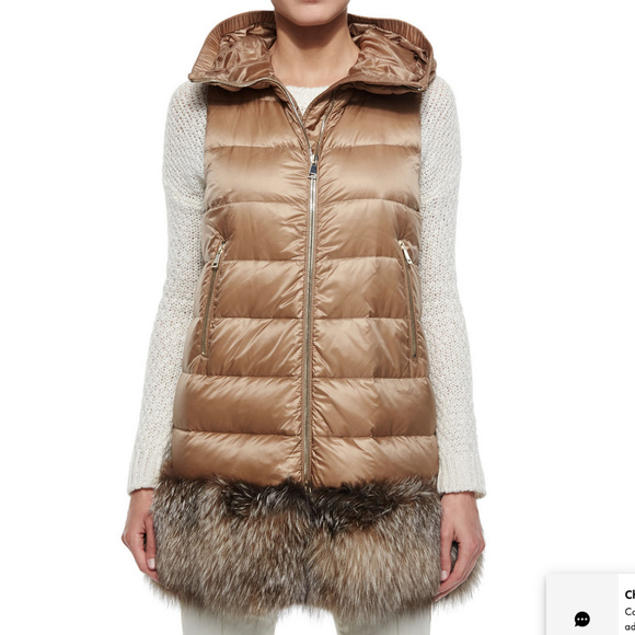 Moncler Fenelon Camel Twopiece Furhem 